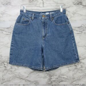Liz Claiborne Classic Fit Vintage Jean Denim Shorts Size 6